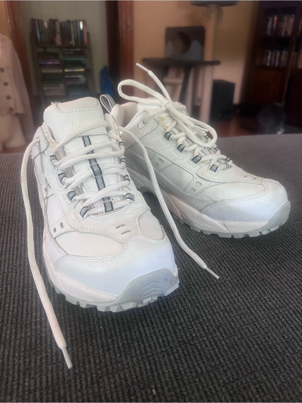 Red Wing Shoes White Leather Athletic Trainers